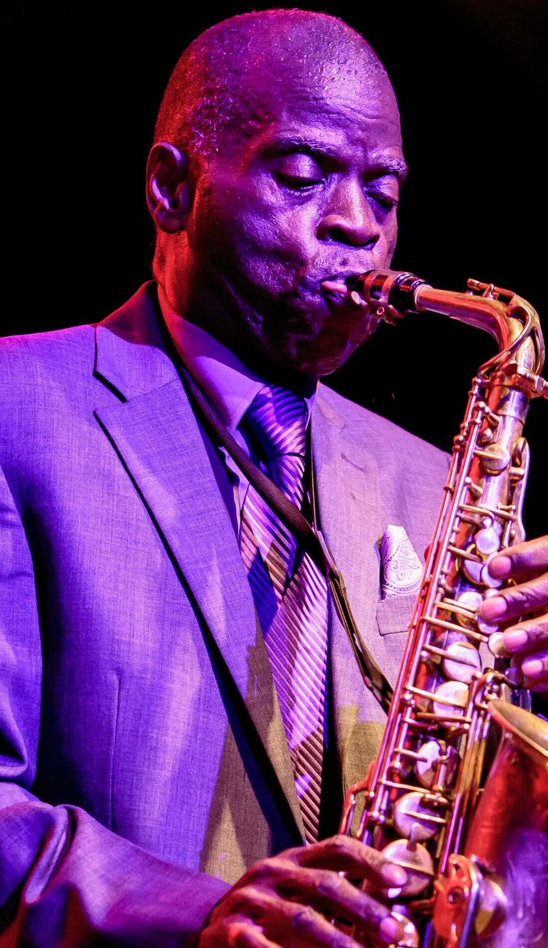 Maceo Parker promotional image for upcoming events and ticket sales