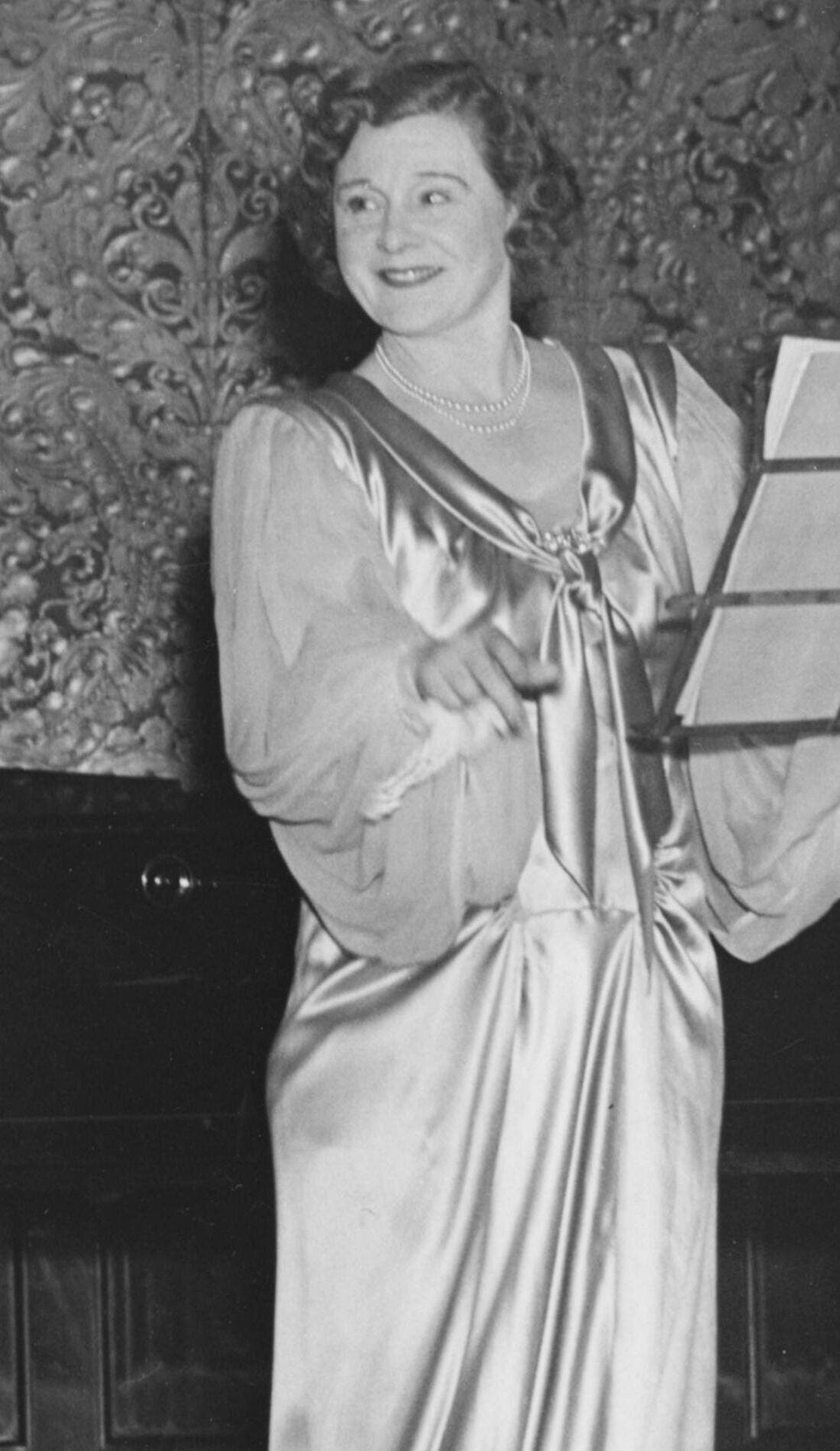 Maggie Teyte promotional image for upcoming events and ticket sales