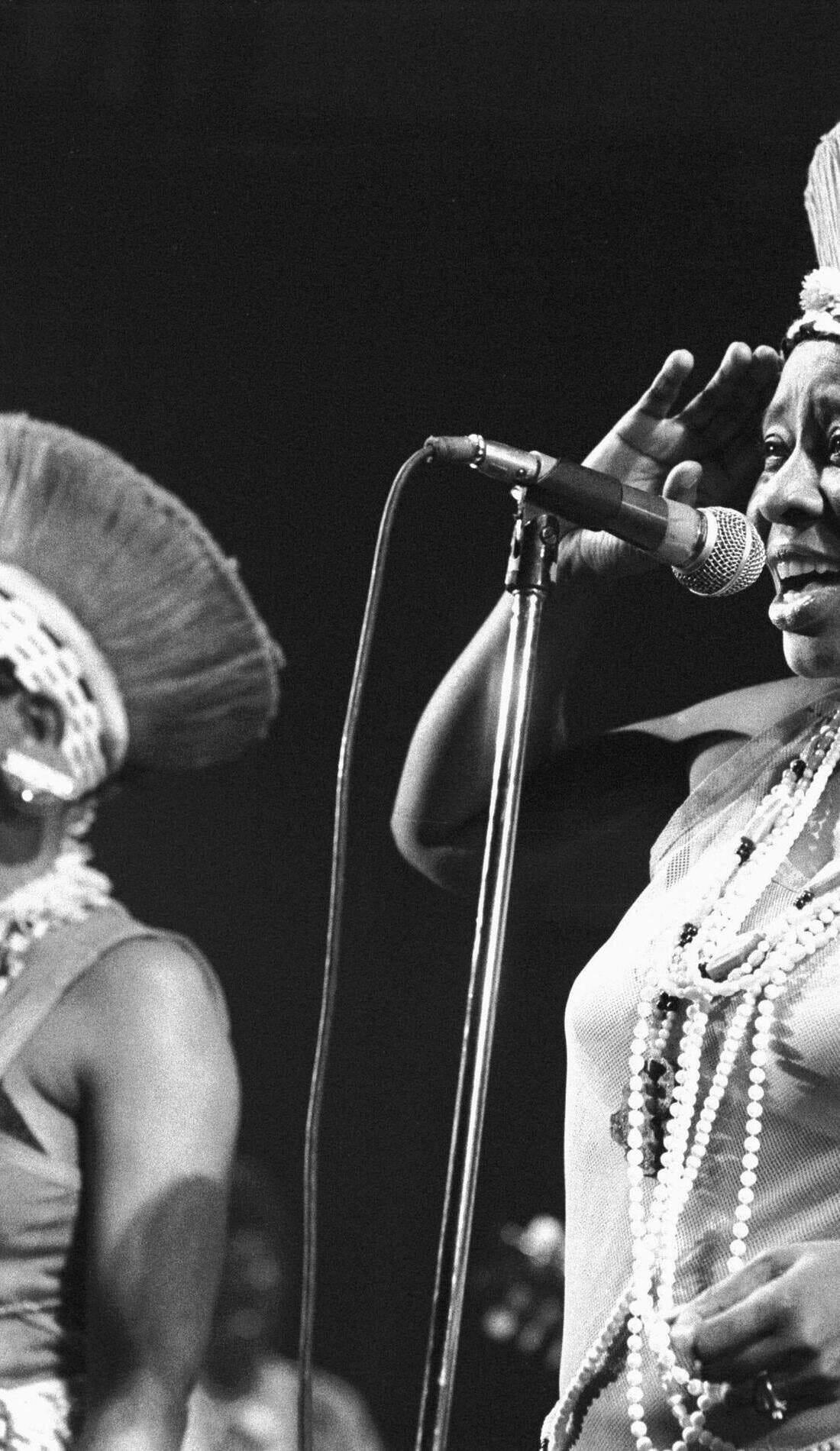 Mahlathini and The Mahotella Queens promotional image for upcoming events and ticket sales