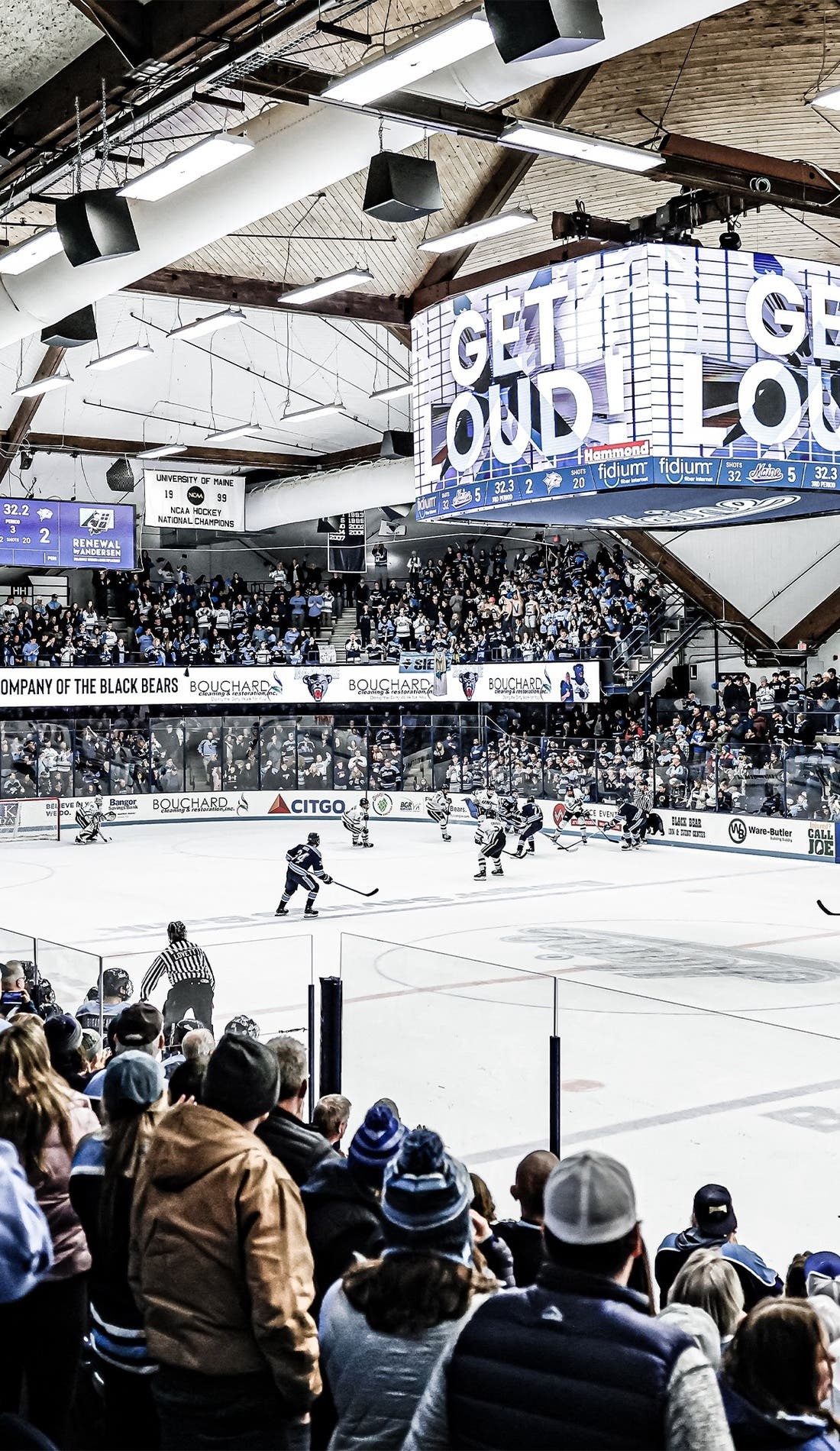 Maine Black Bears Mens Hockey promotional image for upcoming events and ticket sales