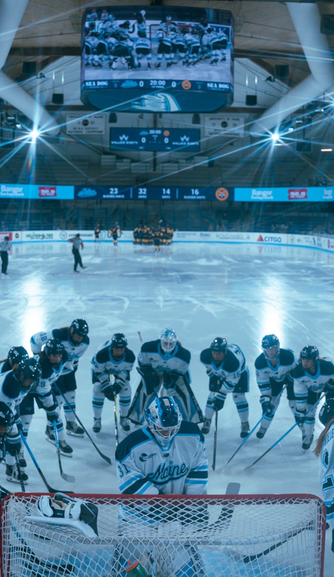 Maine Black Bears Womens Hockey promotional image for upcoming events and ticket sales