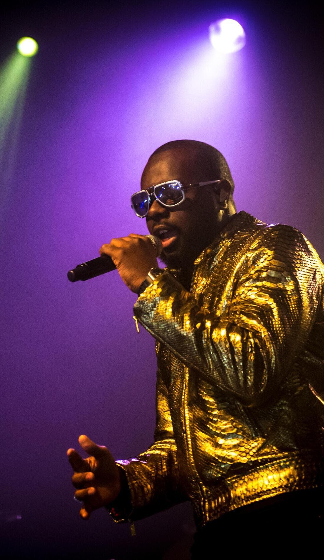 Maitre Gims promotional image for upcoming events and ticket sales