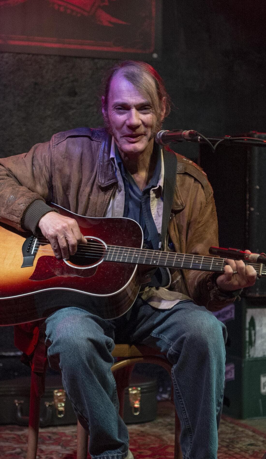 Malcolm Holcombe promotional image for upcoming events and ticket sales