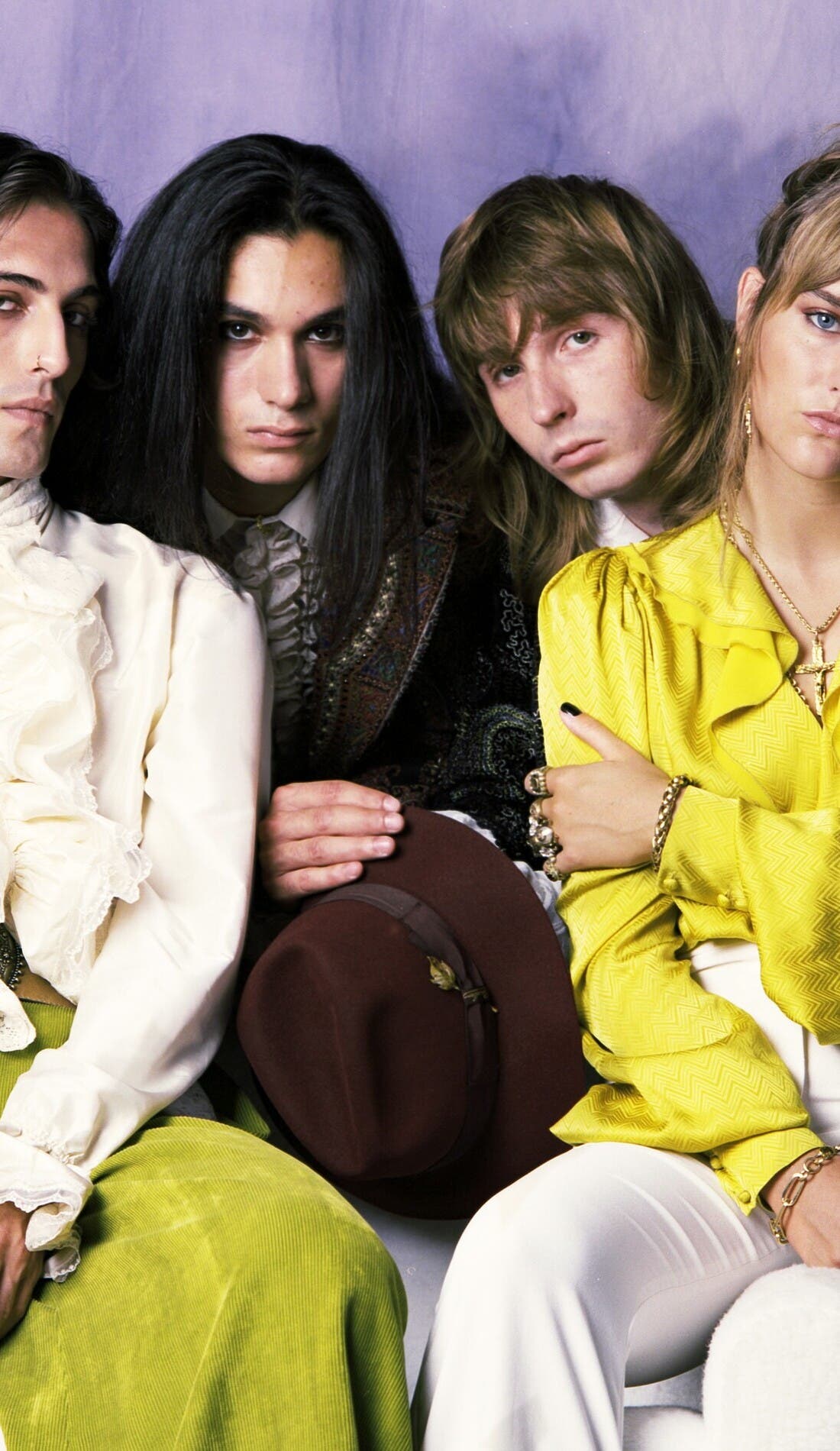 Maneskin promotional image for upcoming events and ticket sales