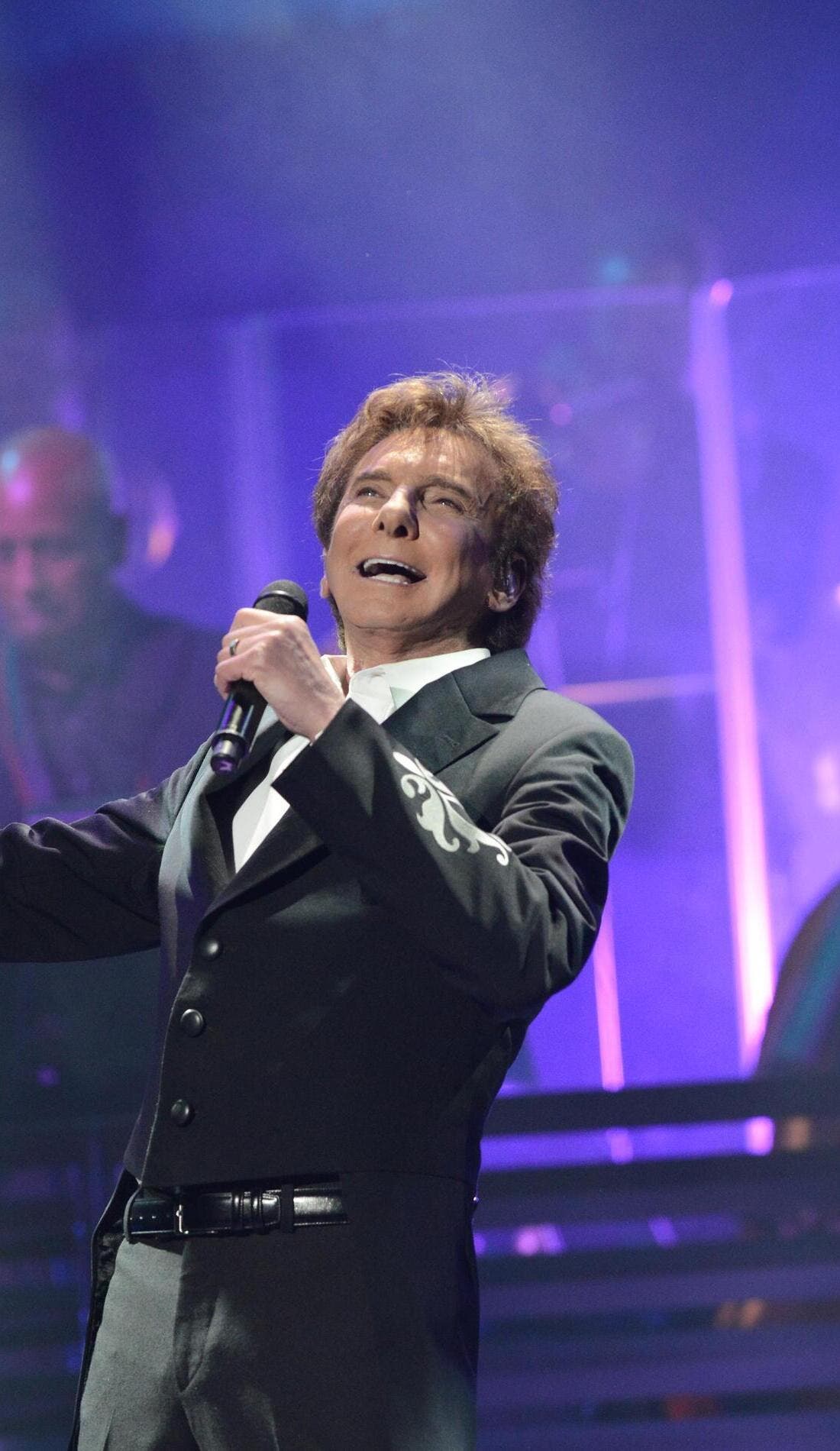 Manilow on Broadway promotional image for upcoming events and ticket sales