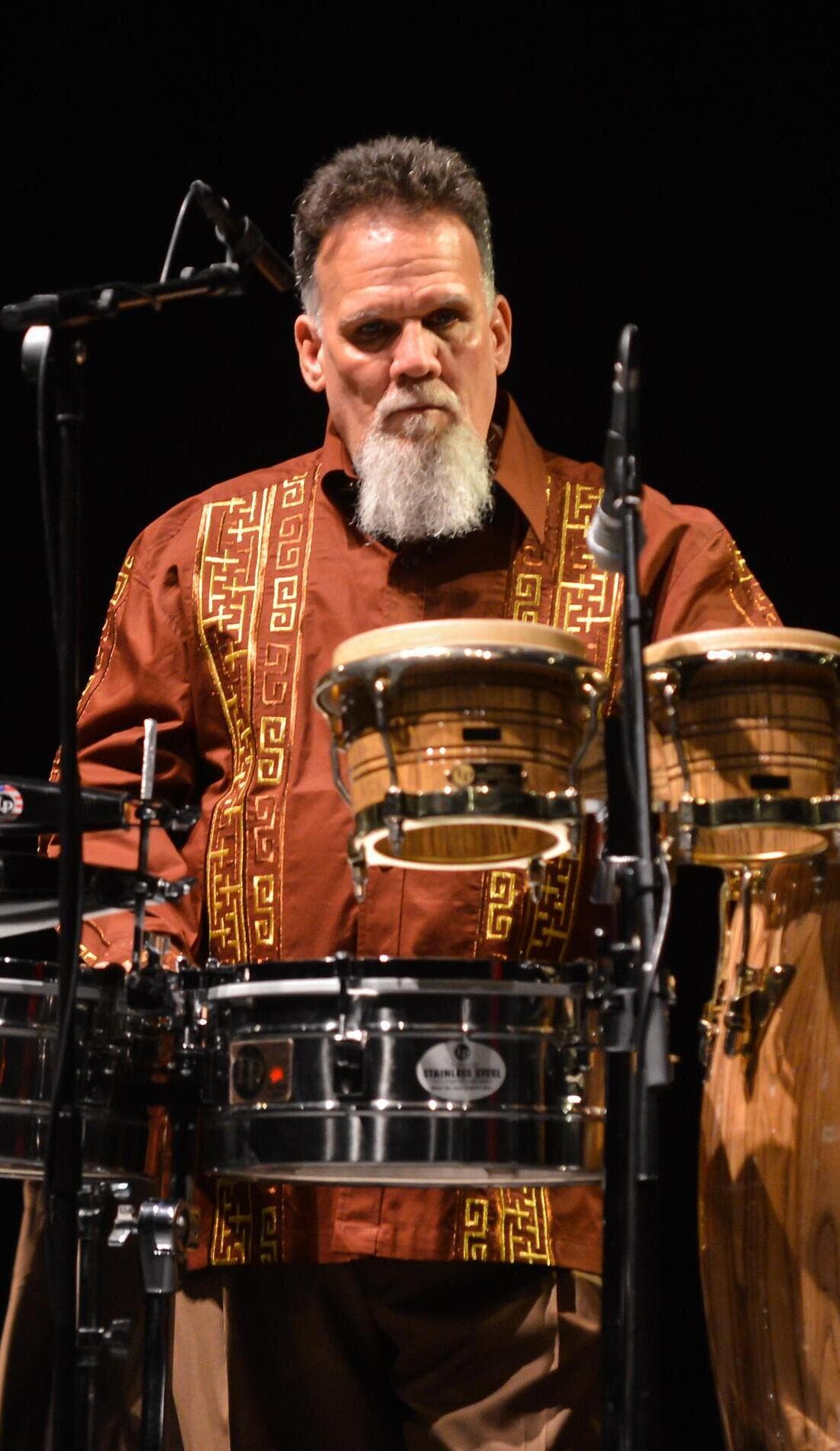 Manolo Badrena promotional image for upcoming events and ticket sales