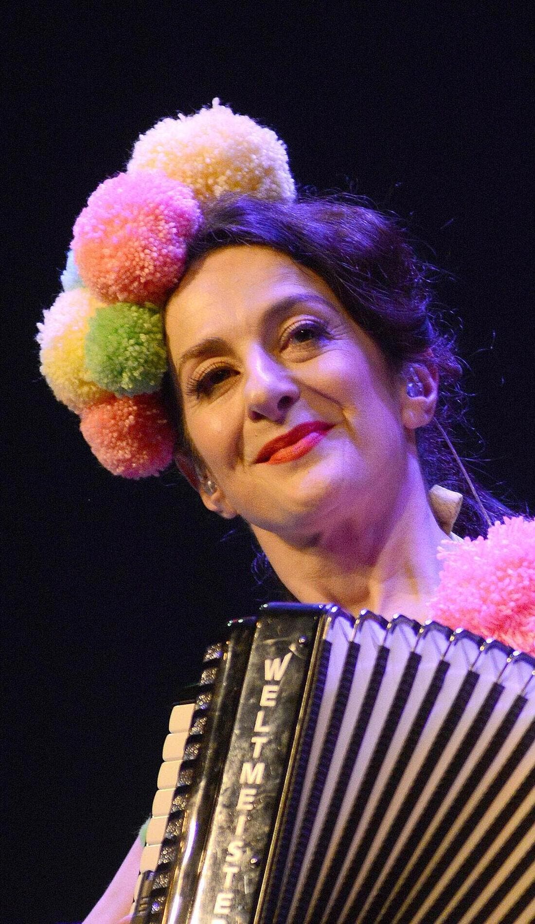 Marcella Puppini promotional image for upcoming events and ticket sales