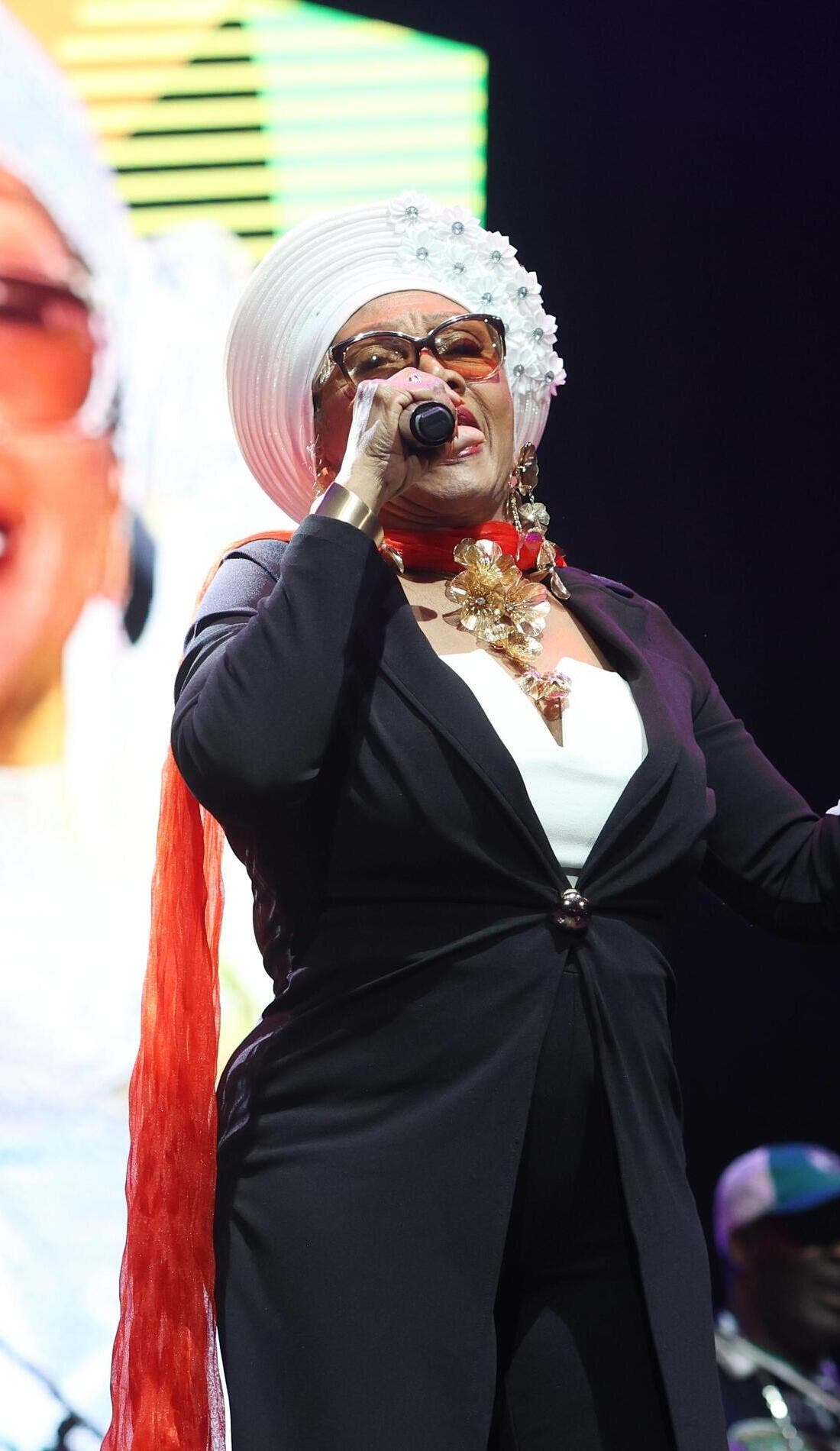 Marcia Griffiths promotional image for upcoming events and ticket sales