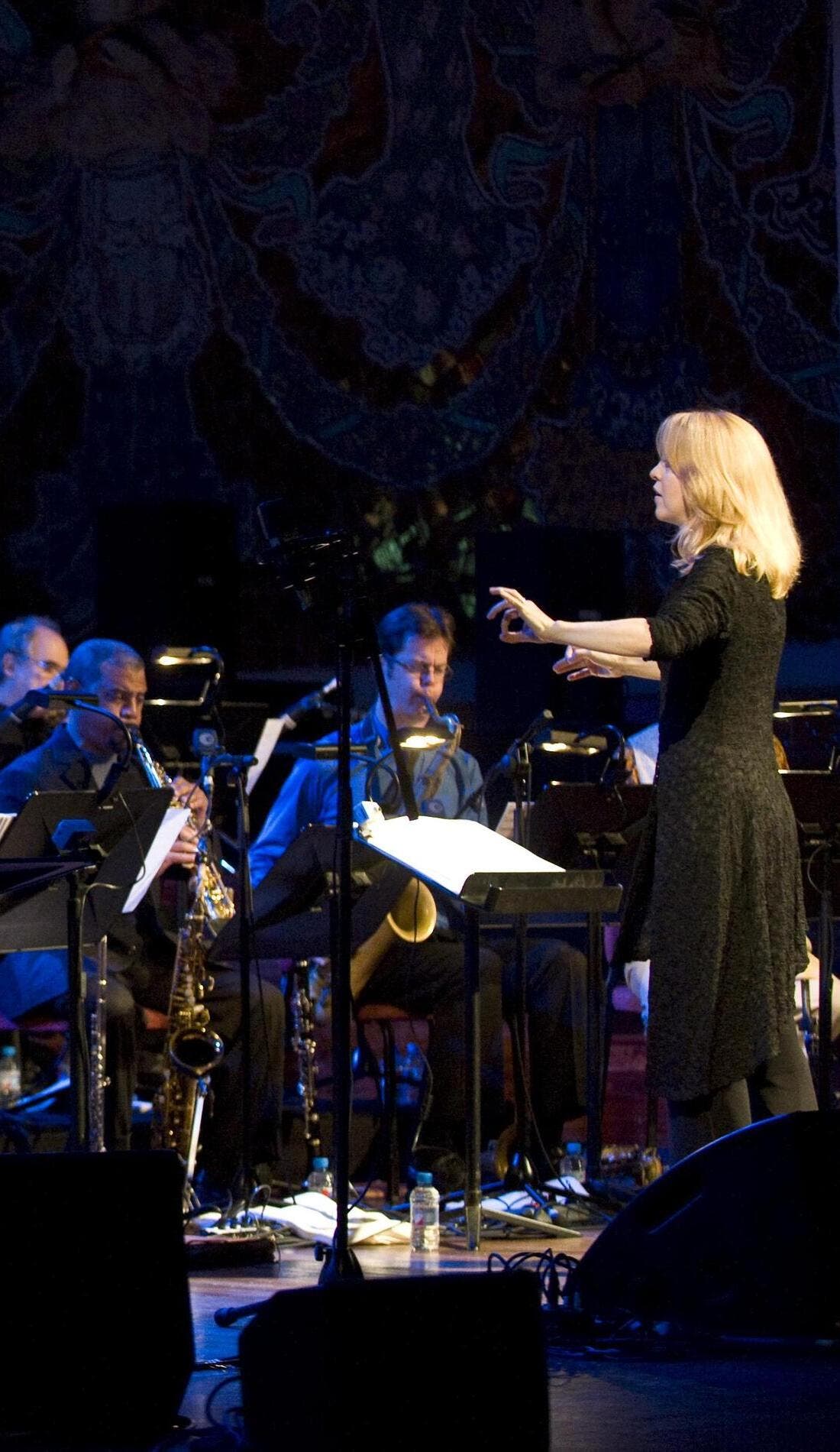 Maria Schneider Orchestra promotional image for upcoming events and ticket sales
