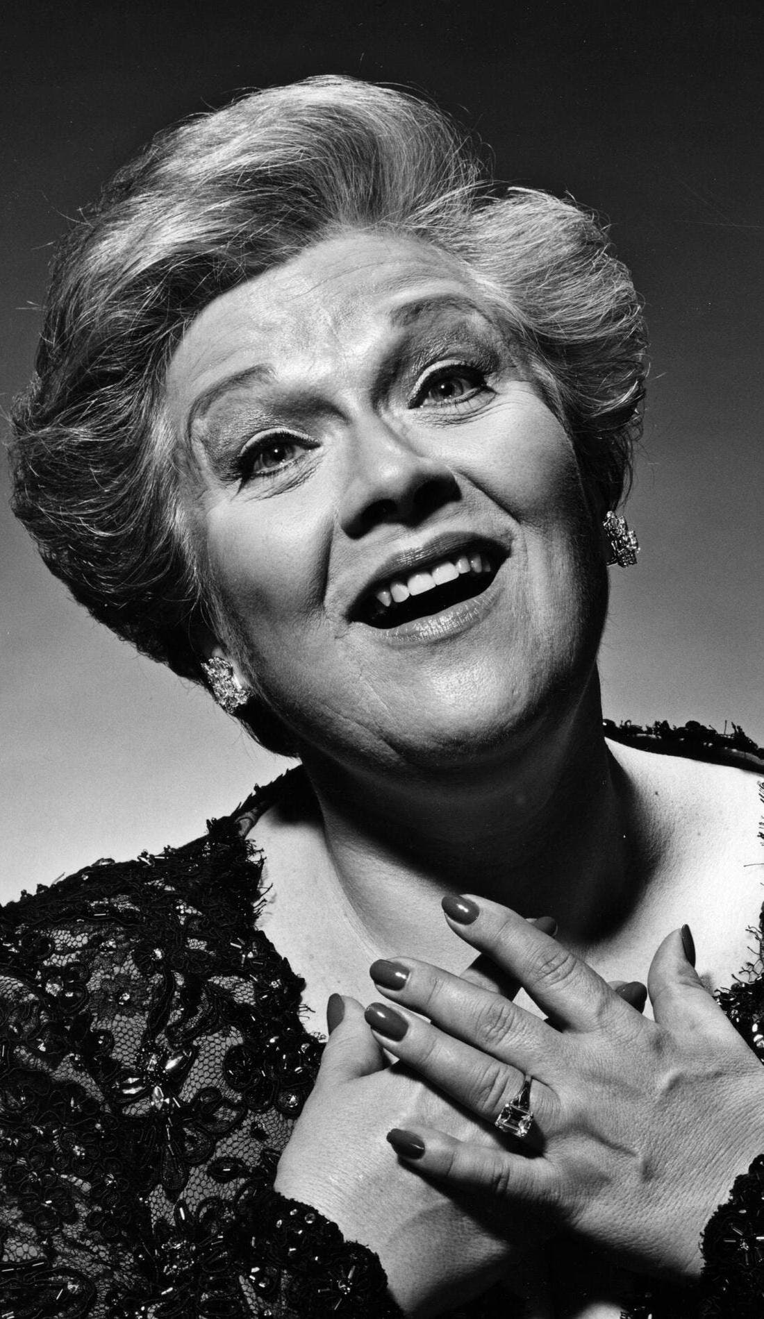 Marilyn Horne promotional image for upcoming events and ticket sales