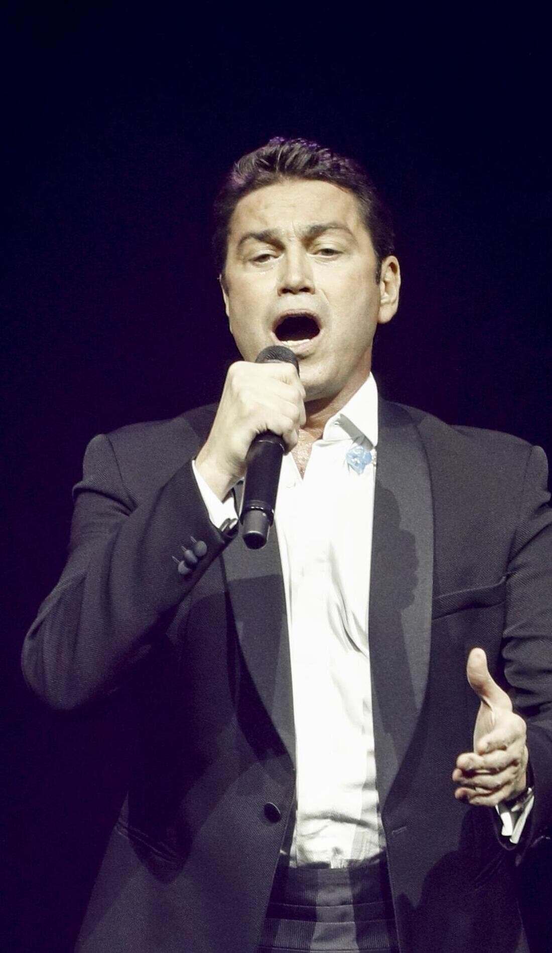 Mario Frangoulis promotional image for upcoming events and ticket sales