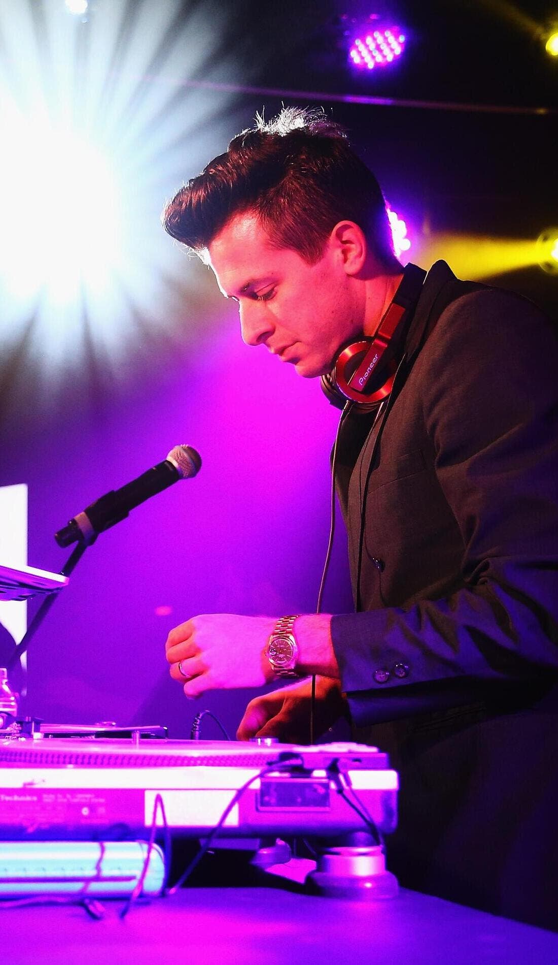 Mark Ronson promotional image for upcoming events and ticket sales