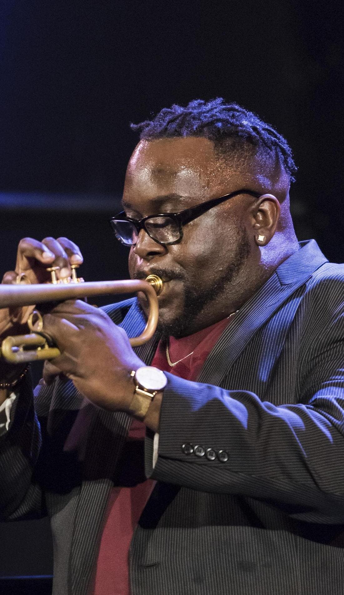 Marquis Hill promotional image for upcoming events and ticket sales