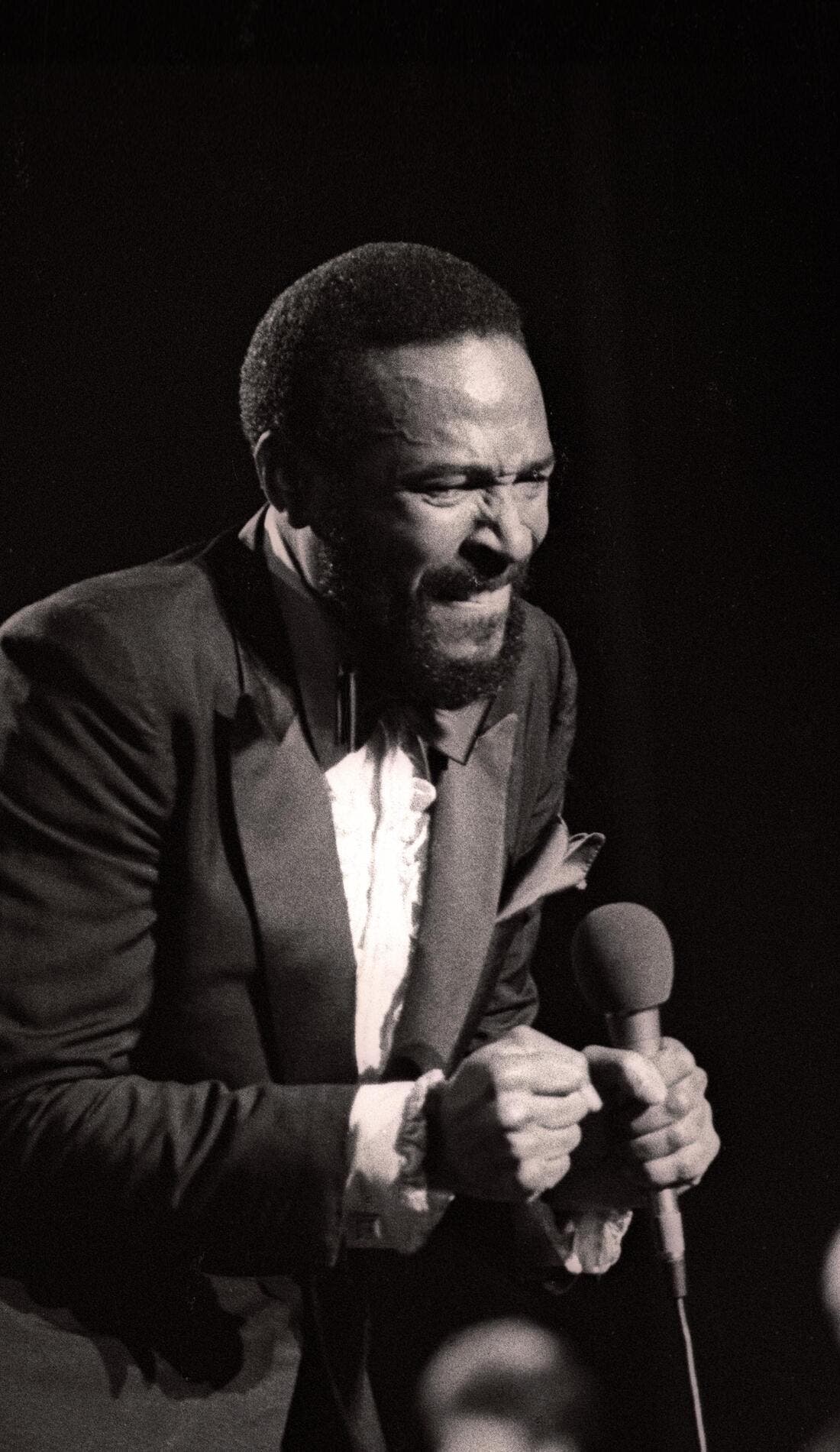Marvin Gaye promotional image for upcoming events and ticket sales