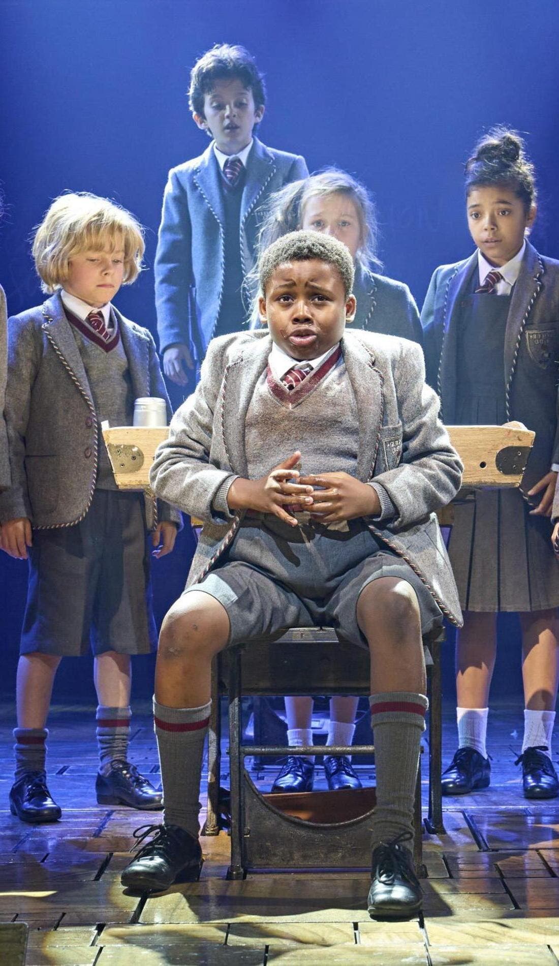 Matilda The Musical promotional image for upcoming events and ticket sales