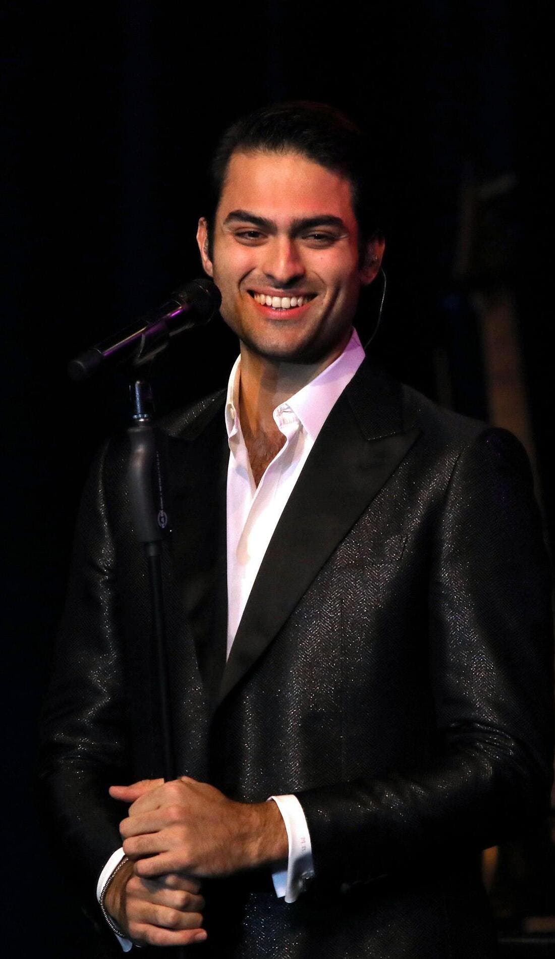 Matteo Bocelli promotional image for upcoming events and ticket sales