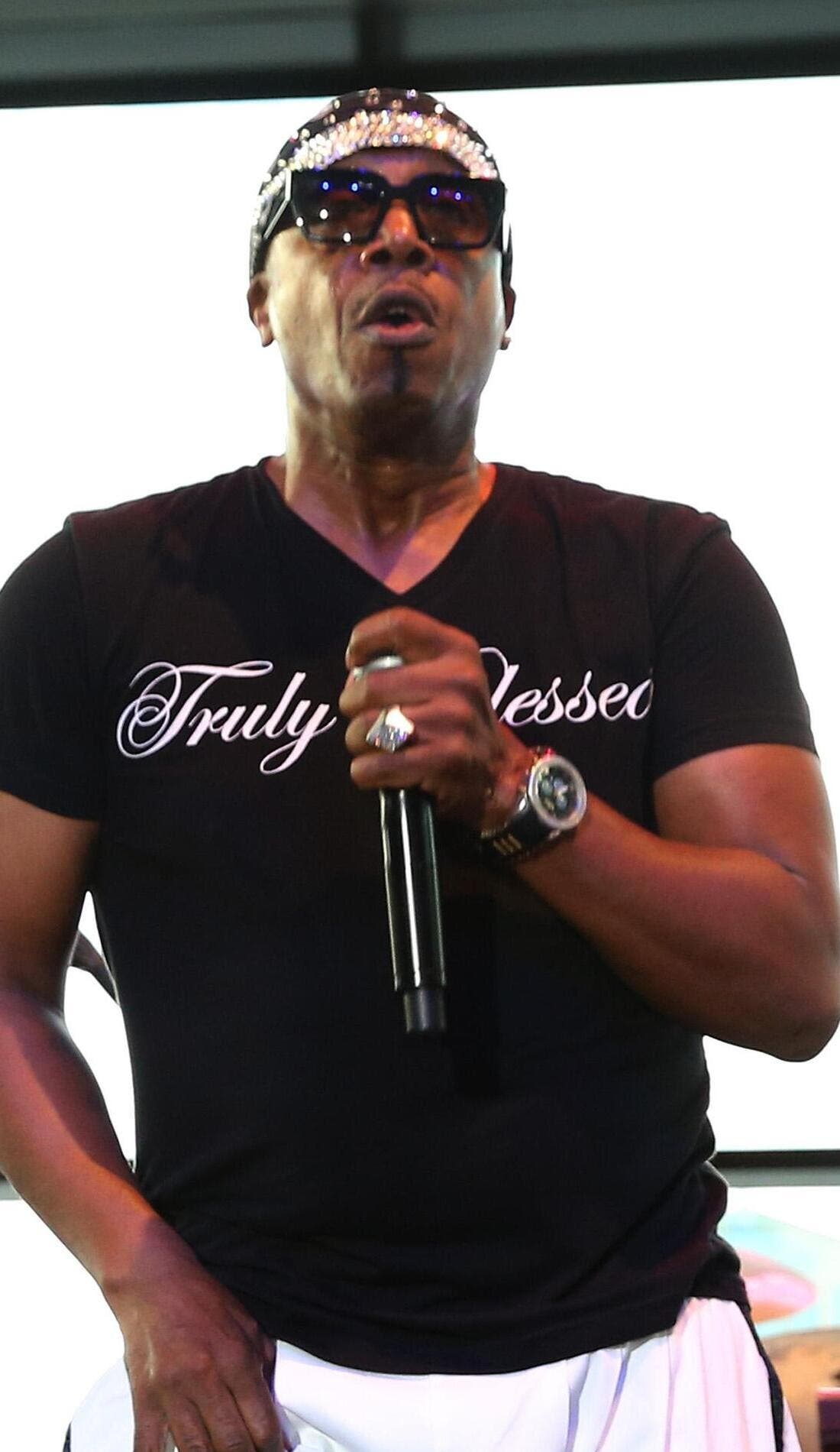 MC Hammer promotional image for upcoming events and ticket sales