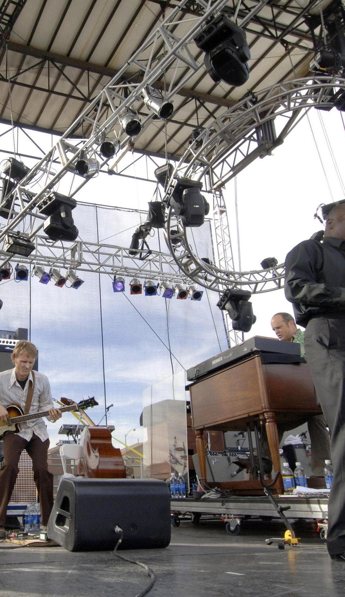 Medeski, Martin and Wood promotional image for upcoming events and ticket sales