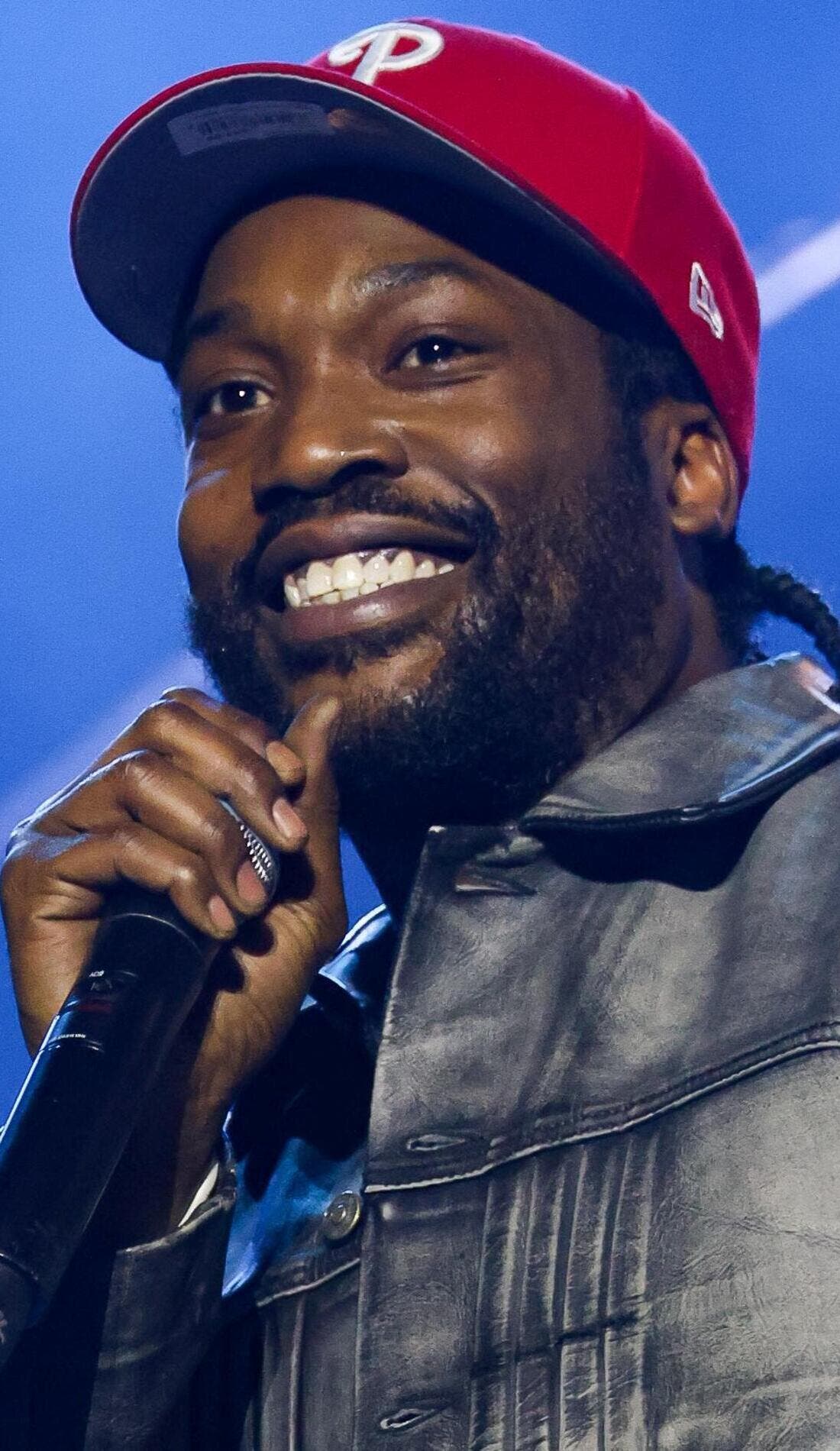 Meek Mill promotional image for upcoming events and ticket sales