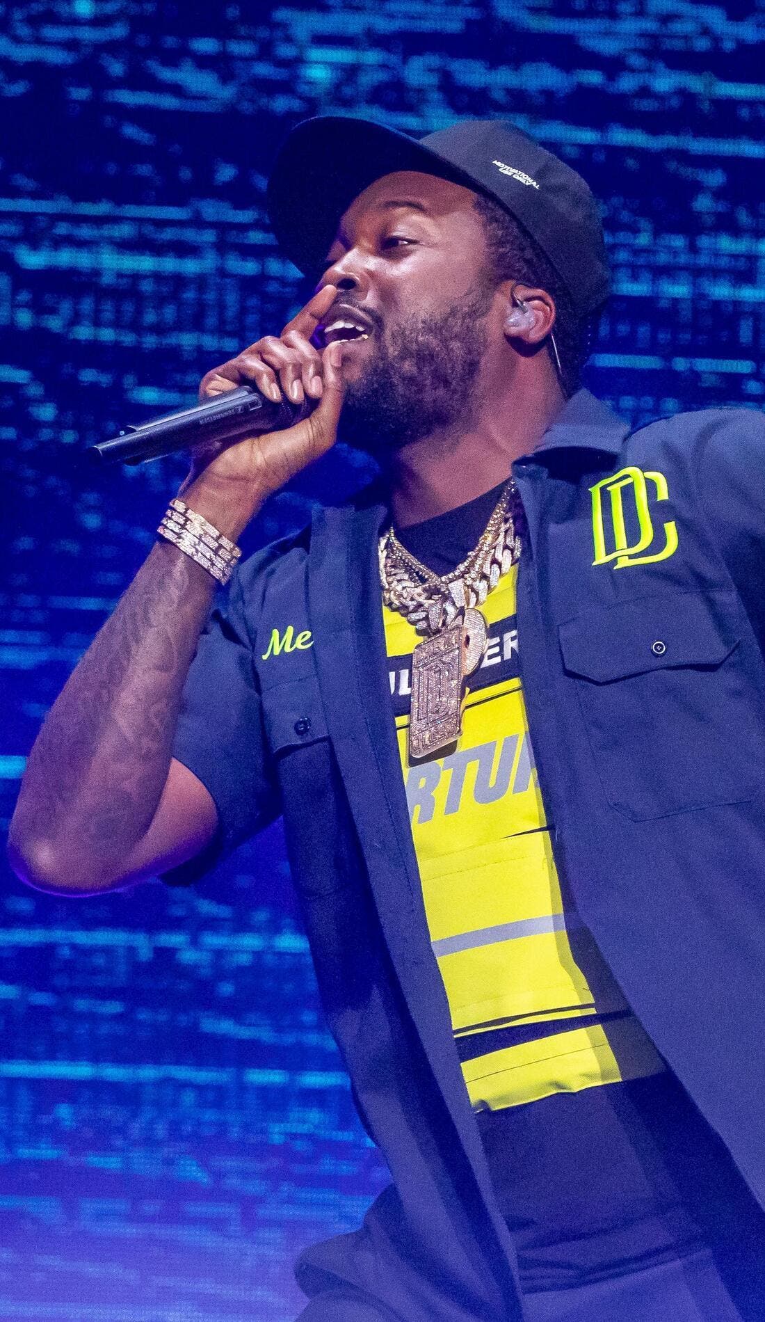 Meek Mill promotional image for upcoming events and ticket sales in Houston
