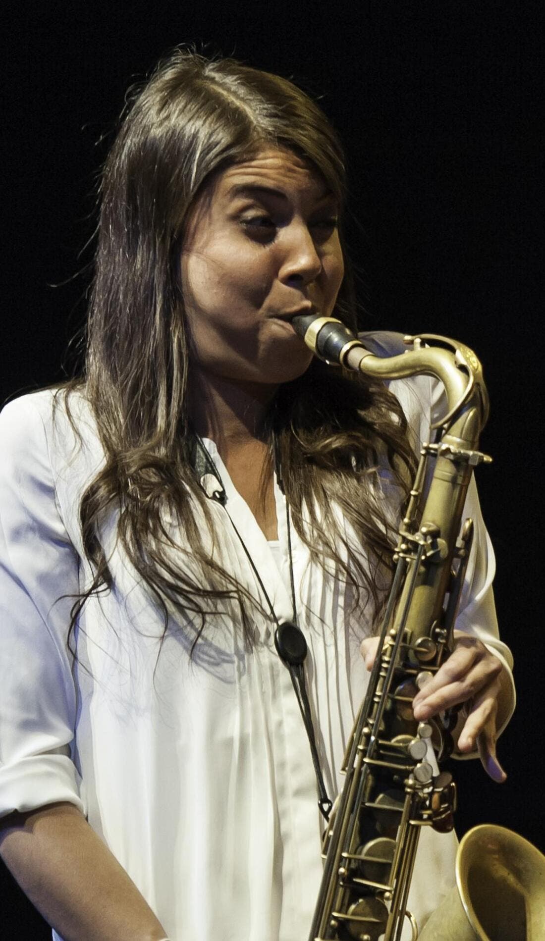 Melissa Aldana promotional image for upcoming events and ticket sales