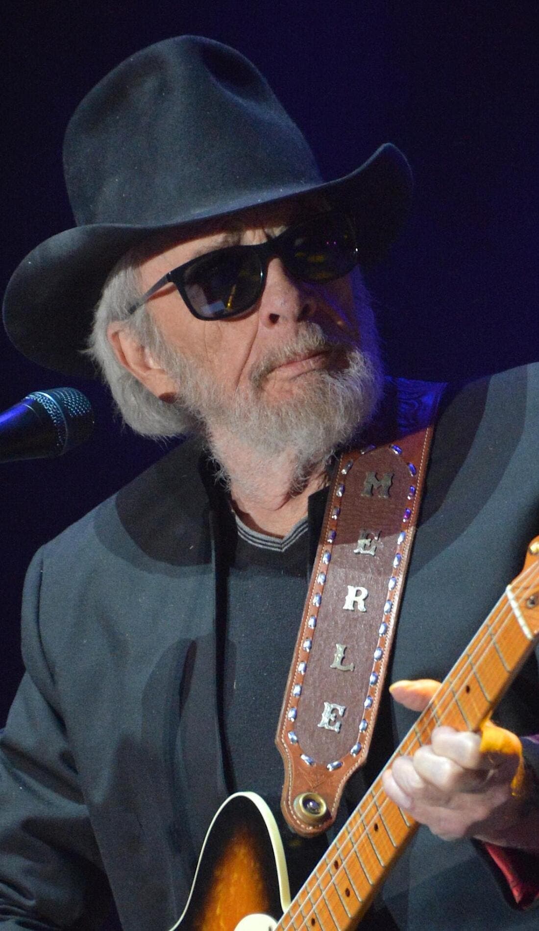 Merle Haggard promotional image for upcoming events and ticket sales