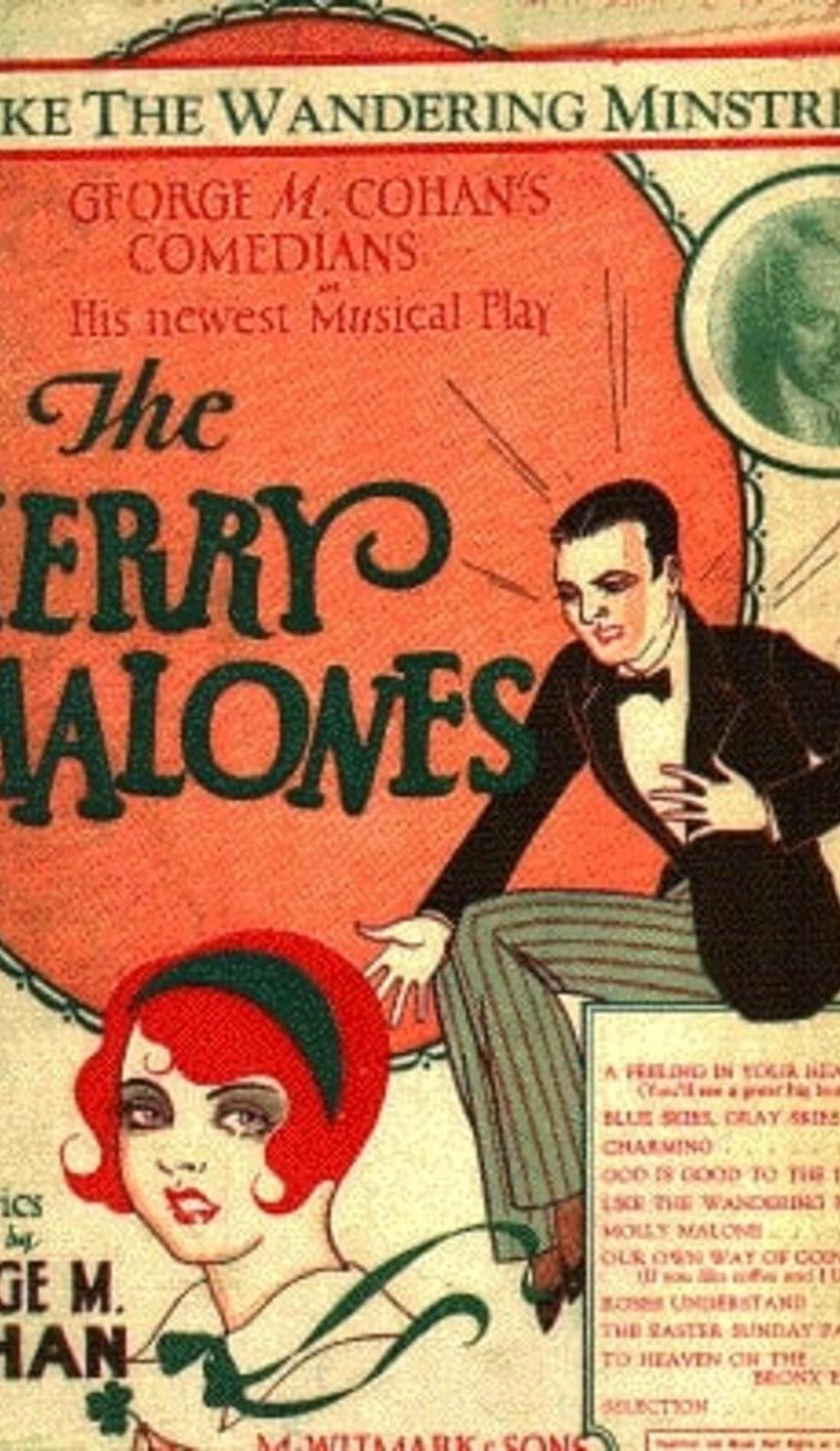 Merry Malones promotional image for upcoming events and ticket sales