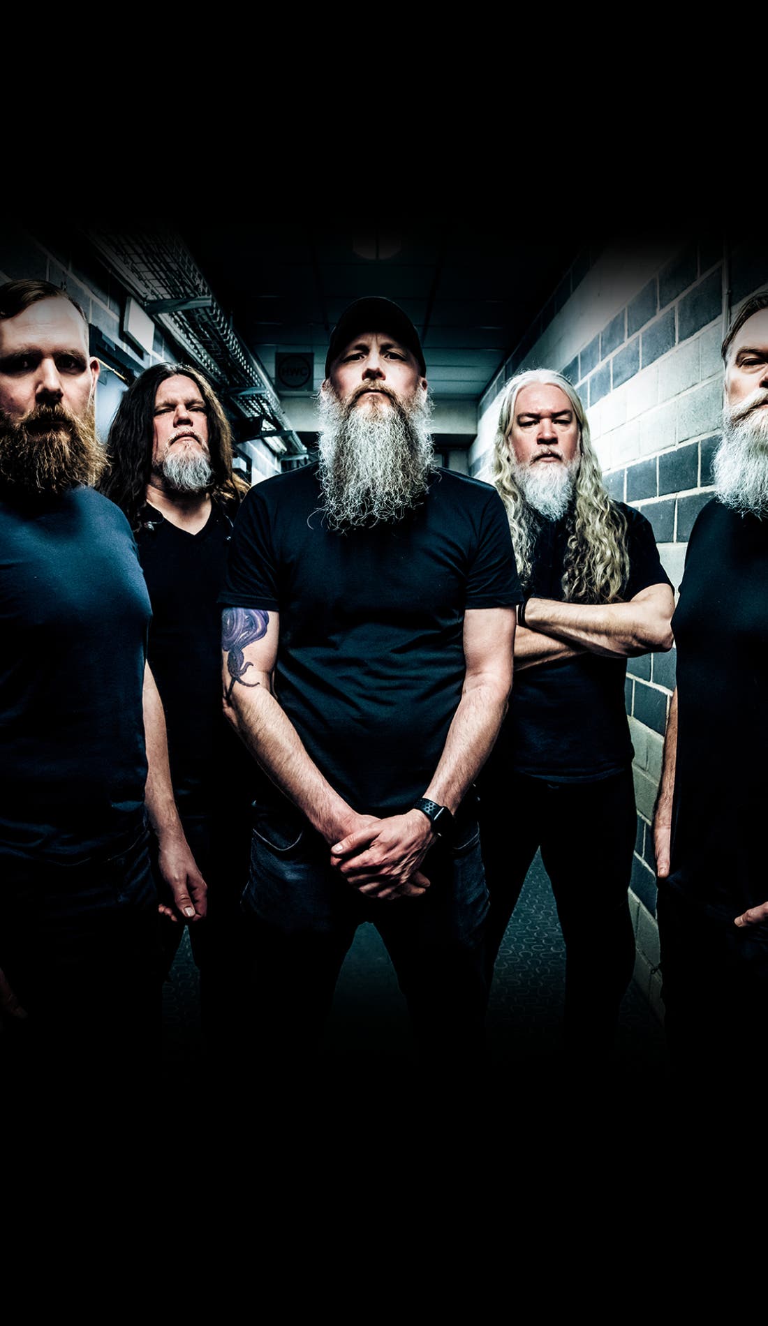 Meshuggah image promotionnelle pour les événements à venir et la vente de billets en Portland