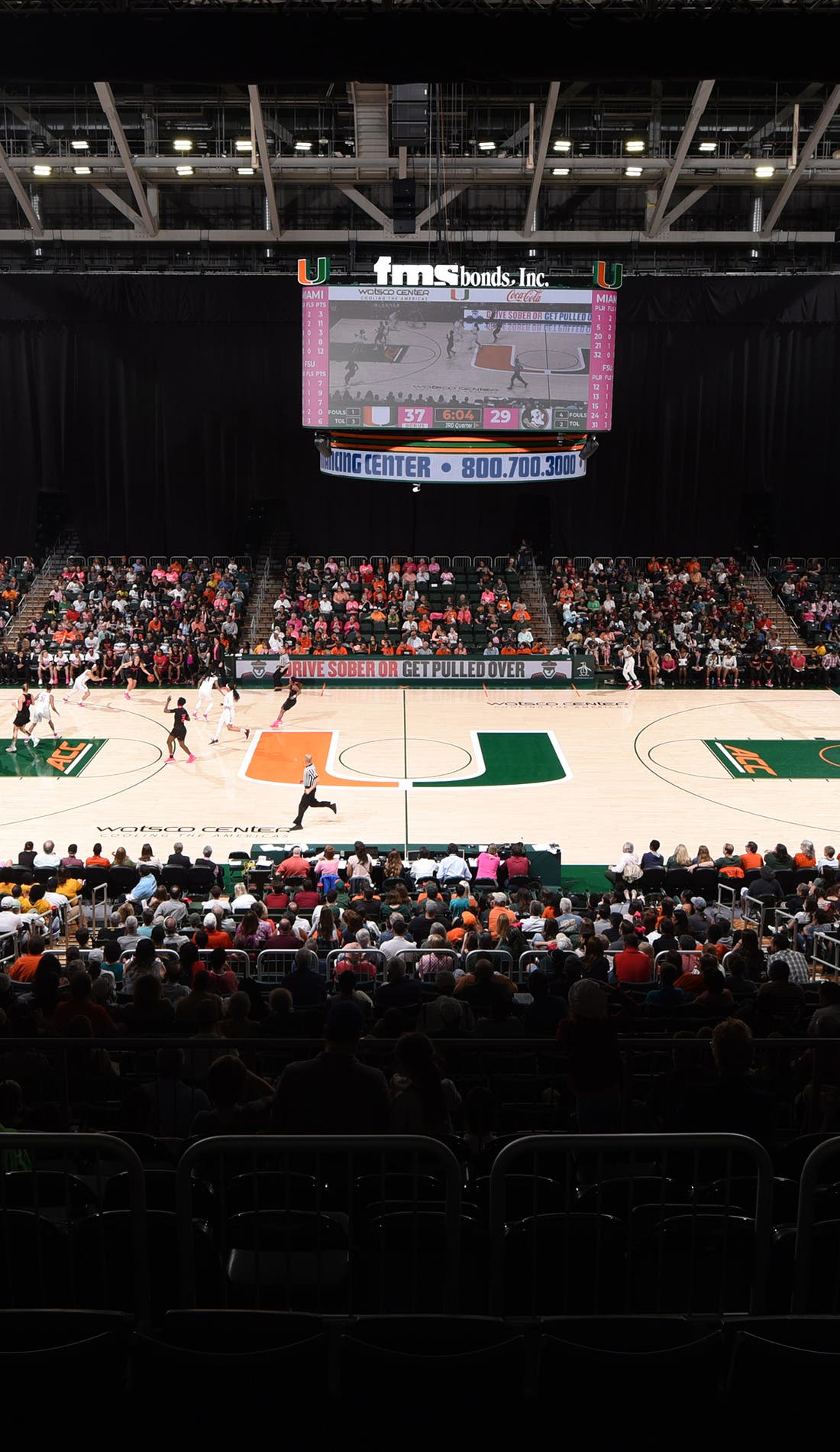 Miami Hurricanes Womens Basketball promotional image for upcoming events and ticket sales