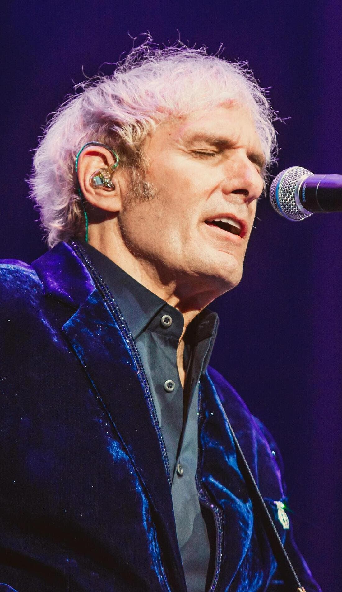 Michael Bolton promotional image for upcoming events and ticket sales