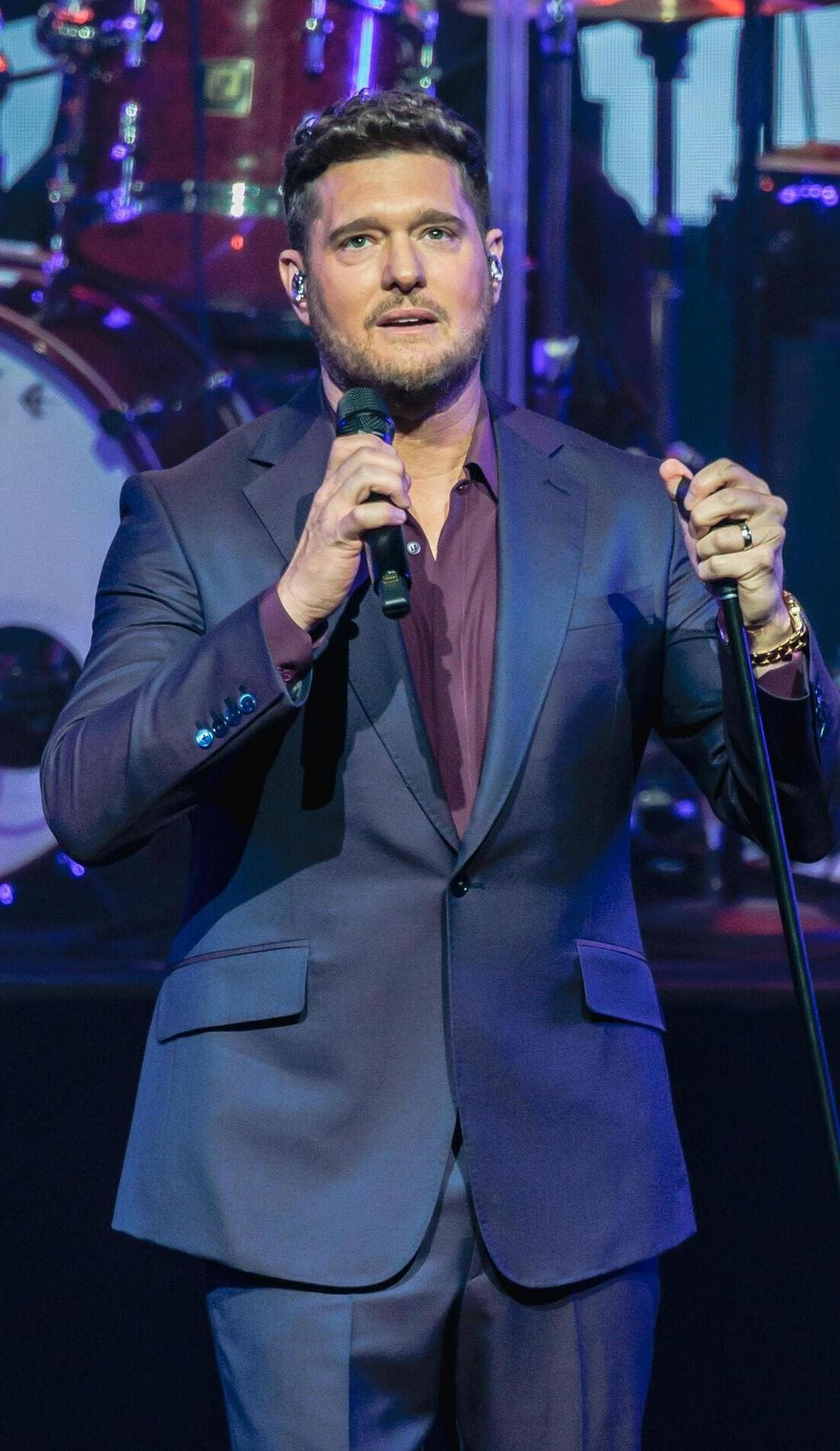Michael Buble promotional image for upcoming events and ticket sales in San Diego