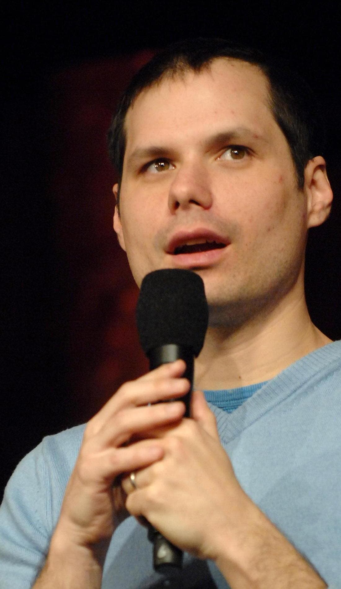 Michael Ian Black promotional image for upcoming events and ticket sales