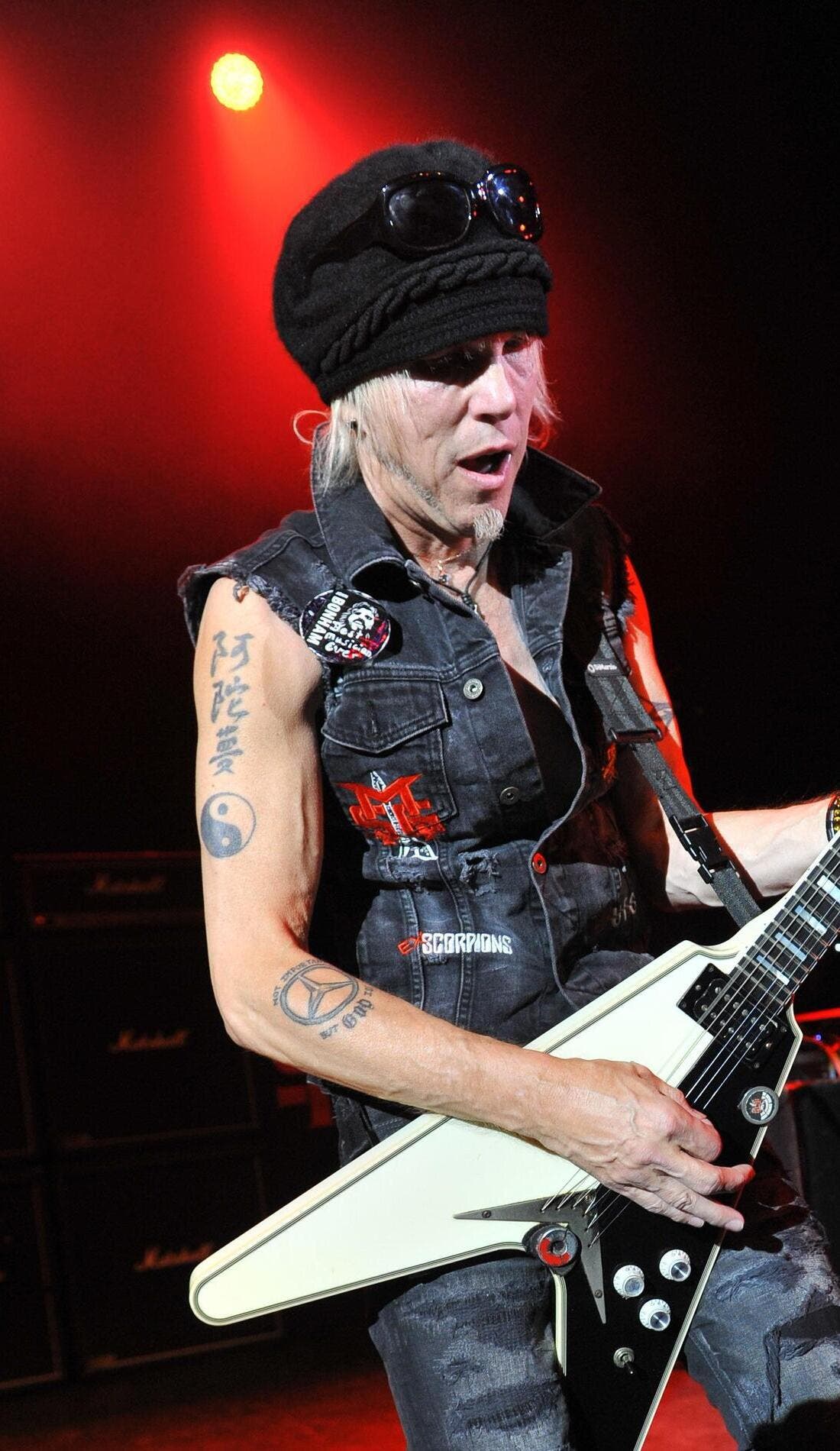 Michael Schenker promotional image for upcoming events and ticket sales