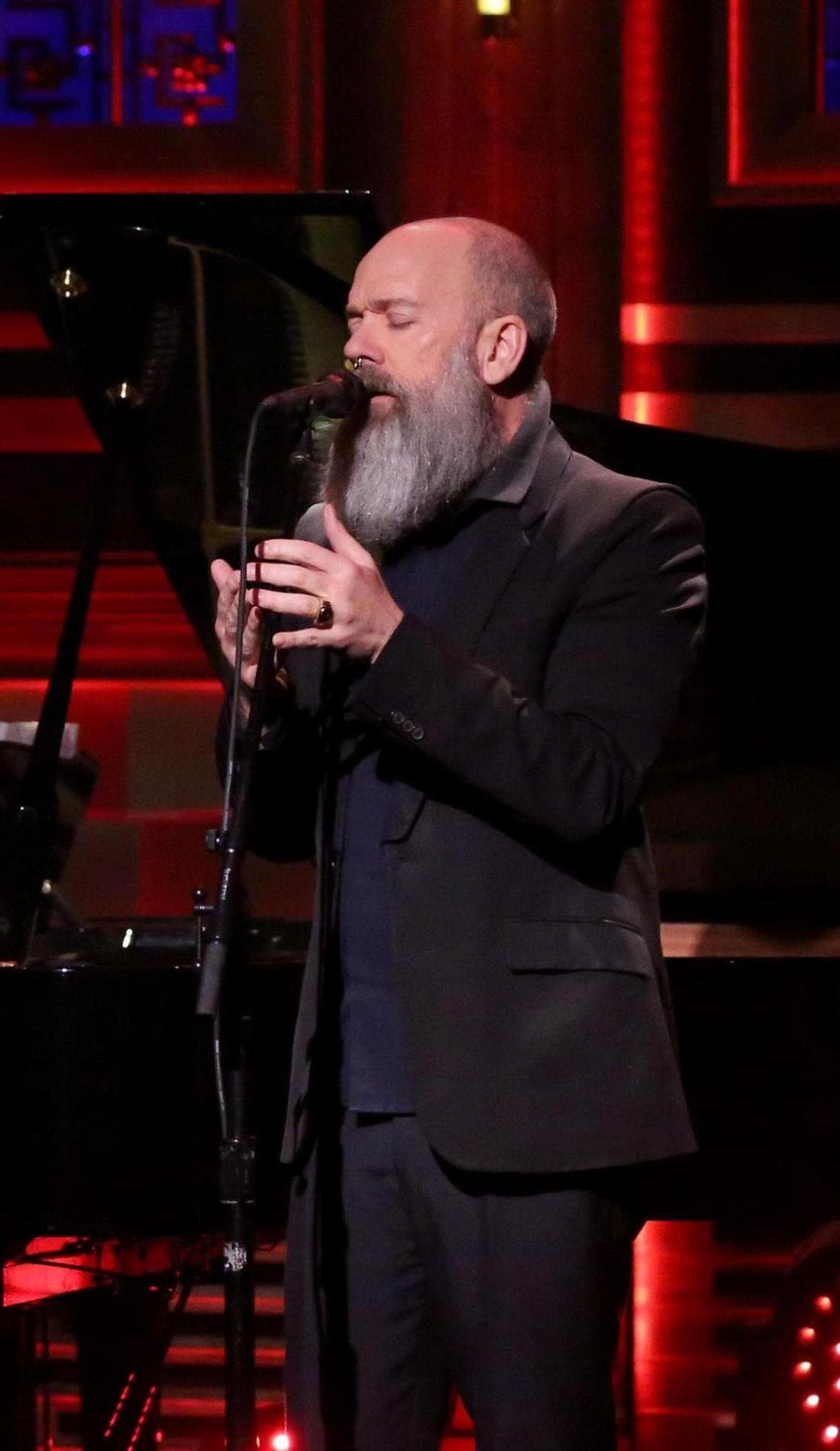 Michael Stipe promotional image for upcoming events and ticket sales