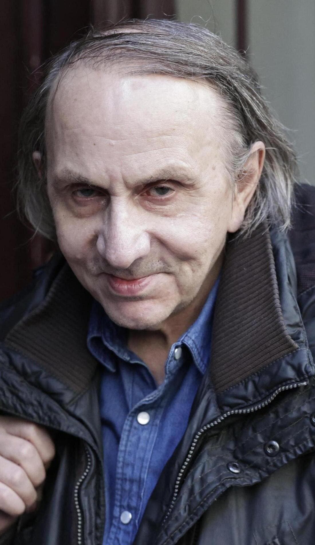 Michel Houellebecq promotional image for upcoming events and ticket sales