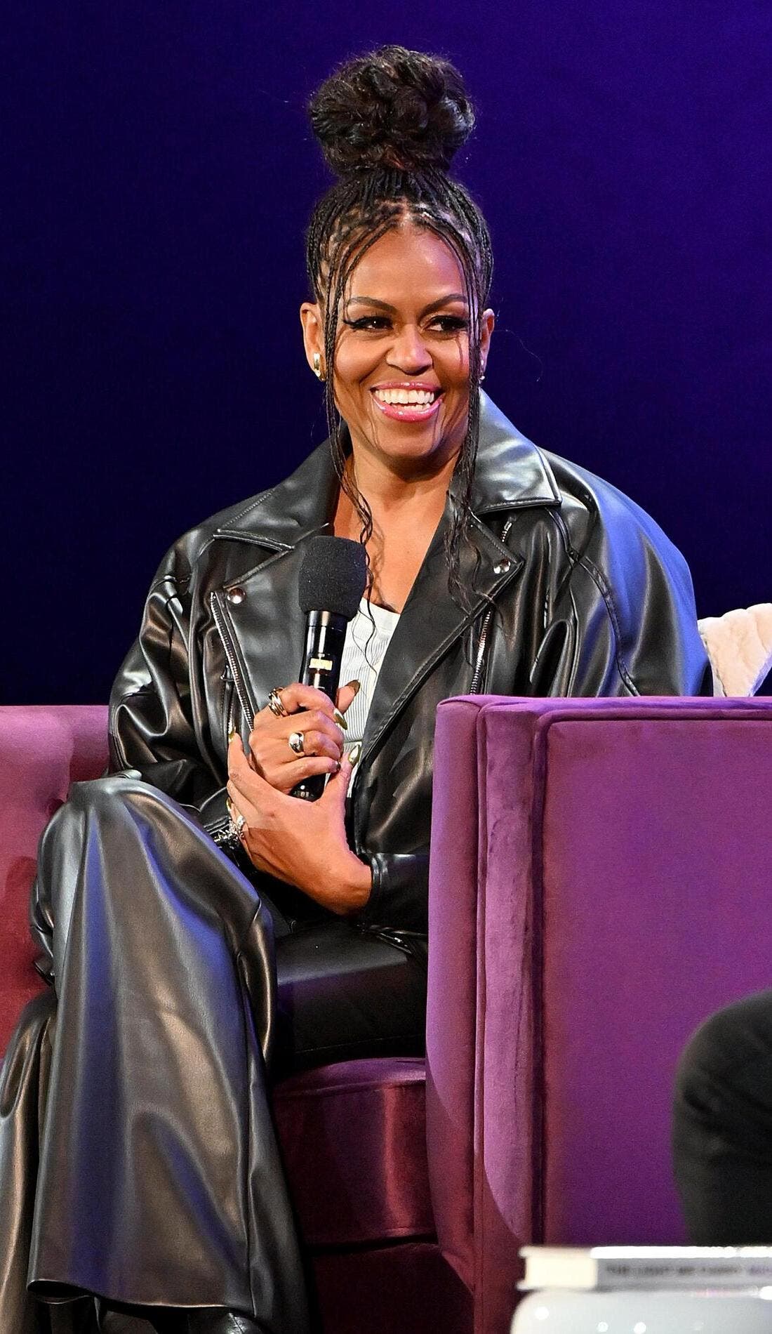 Michelle Obama promotional image for upcoming events and ticket sales