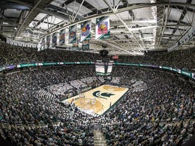 Michigan State Spartans Mens Basketball at Jack Breslin Student Events Center