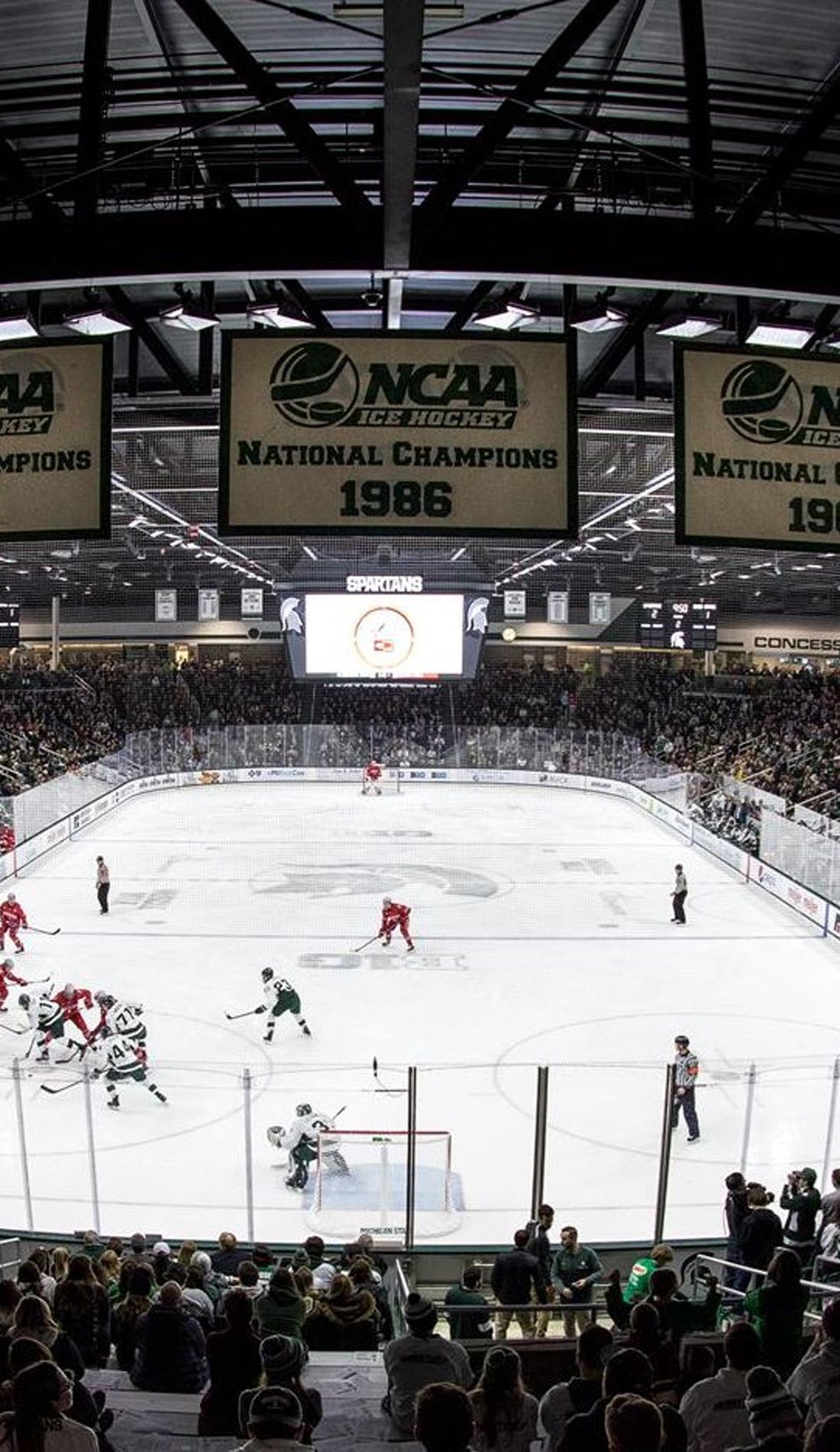 Michigan State Spartans Mens Hockey promotional image for upcoming events and ticket sales