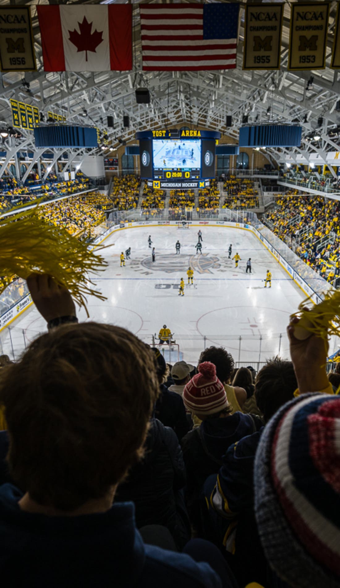 Michigan Wolverines Mens Hockey promotional image for upcoming events and ticket sales