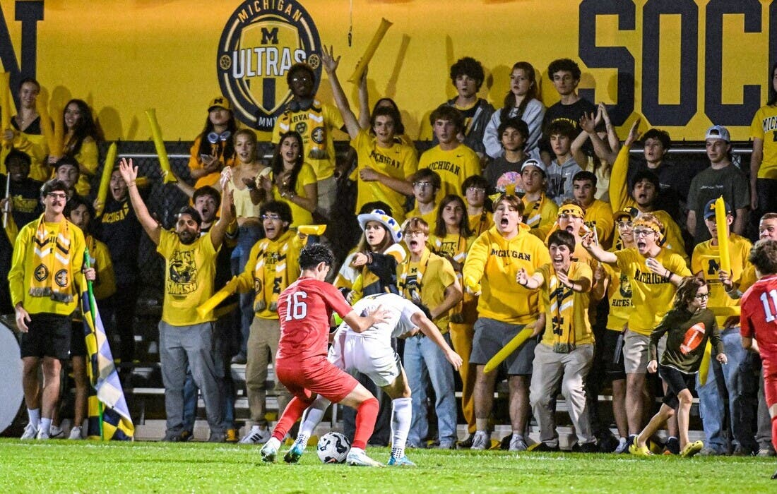 Promotional image for Creighton Bluejays at Michigan Wolverines Mens Soccer tickets at U-M Soccer Stadium on Aug 29, 2025