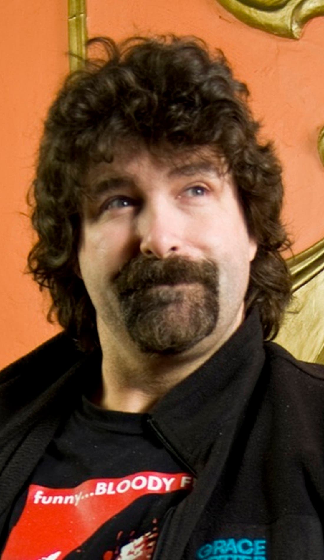 Mick Foley promotional image for upcoming events and ticket sales