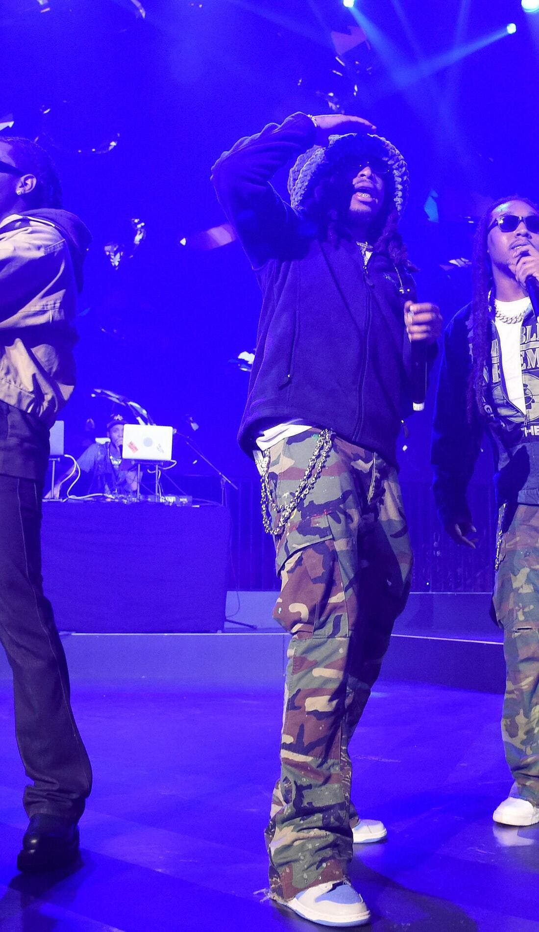 Migos promotional image for upcoming events and ticket sales