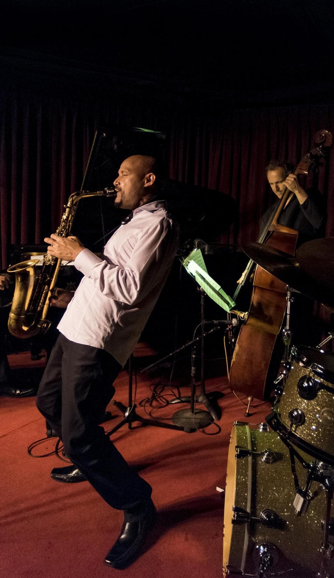 Miguel Zenon Quartet promotional image for upcoming events and ticket sales