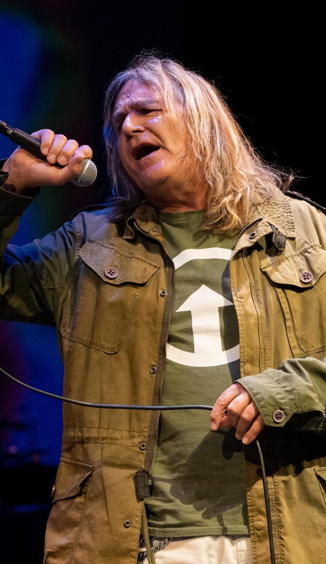 Mike Peters promotional image for upcoming events and ticket sales