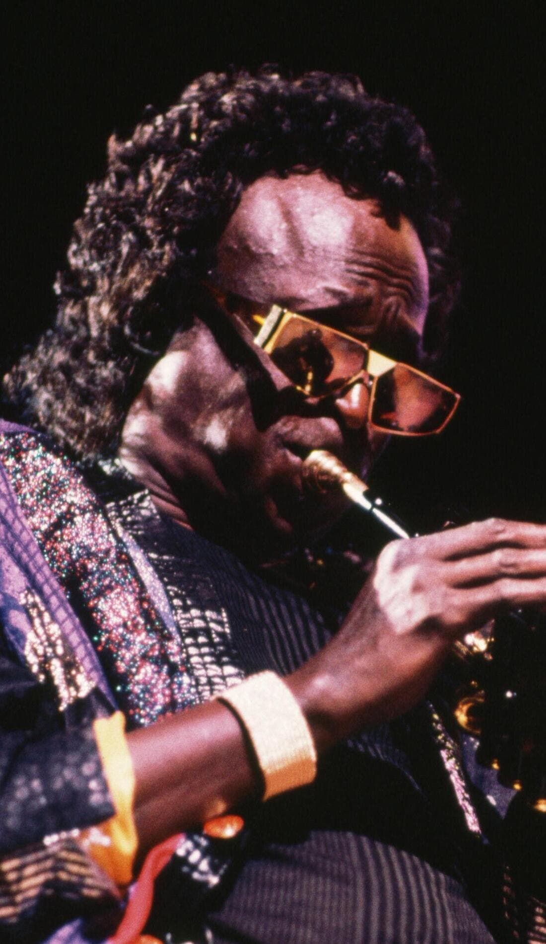 Miles Davis promotional image for upcoming events and ticket sales