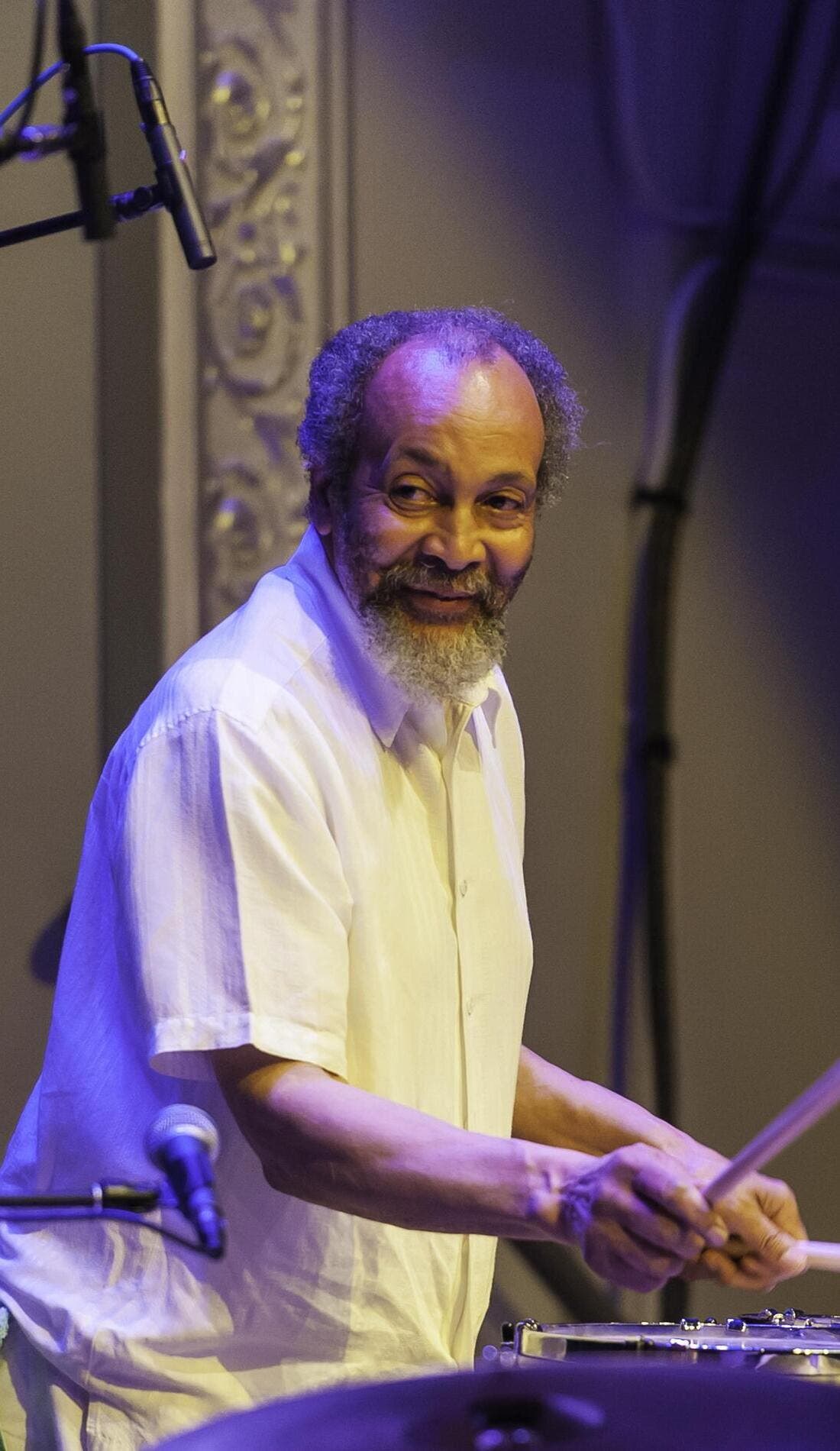 Milford Graves promotional image for upcoming events and ticket sales