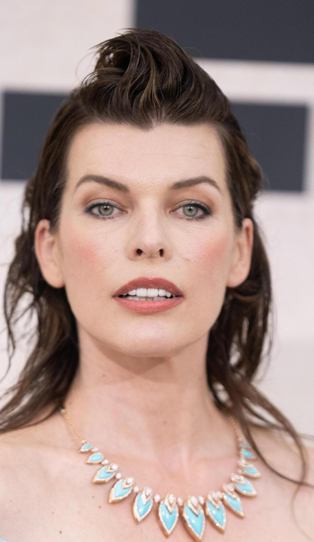 Milla Jovovich promotional image for upcoming events and ticket sales