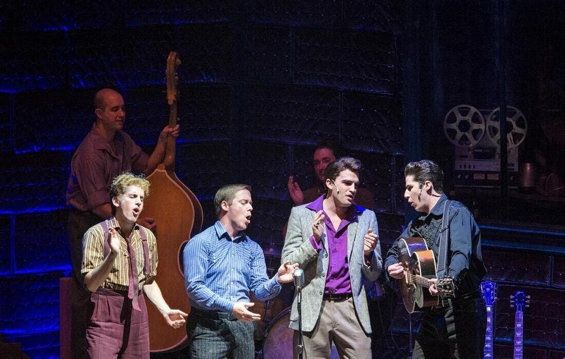 Promotional image for Million Dollar Quartet - Philadelphia tickets at Walnut Street Theatre on Oct 3, 2025