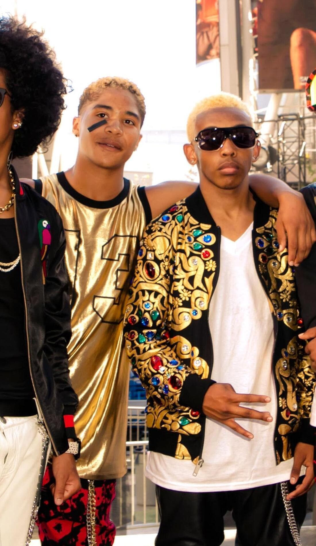 Mindless Behavior promotional image for upcoming events and ticket sales