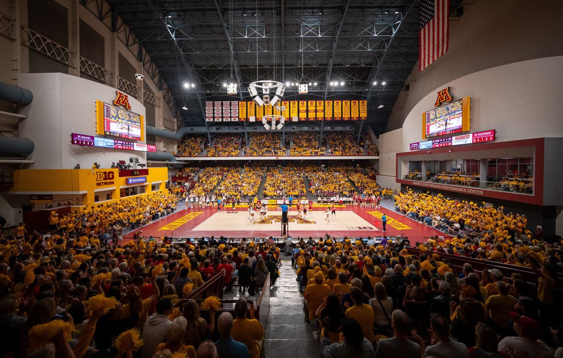Promotional image for Minnesota Golden Gophers Womens Volleyball tickets